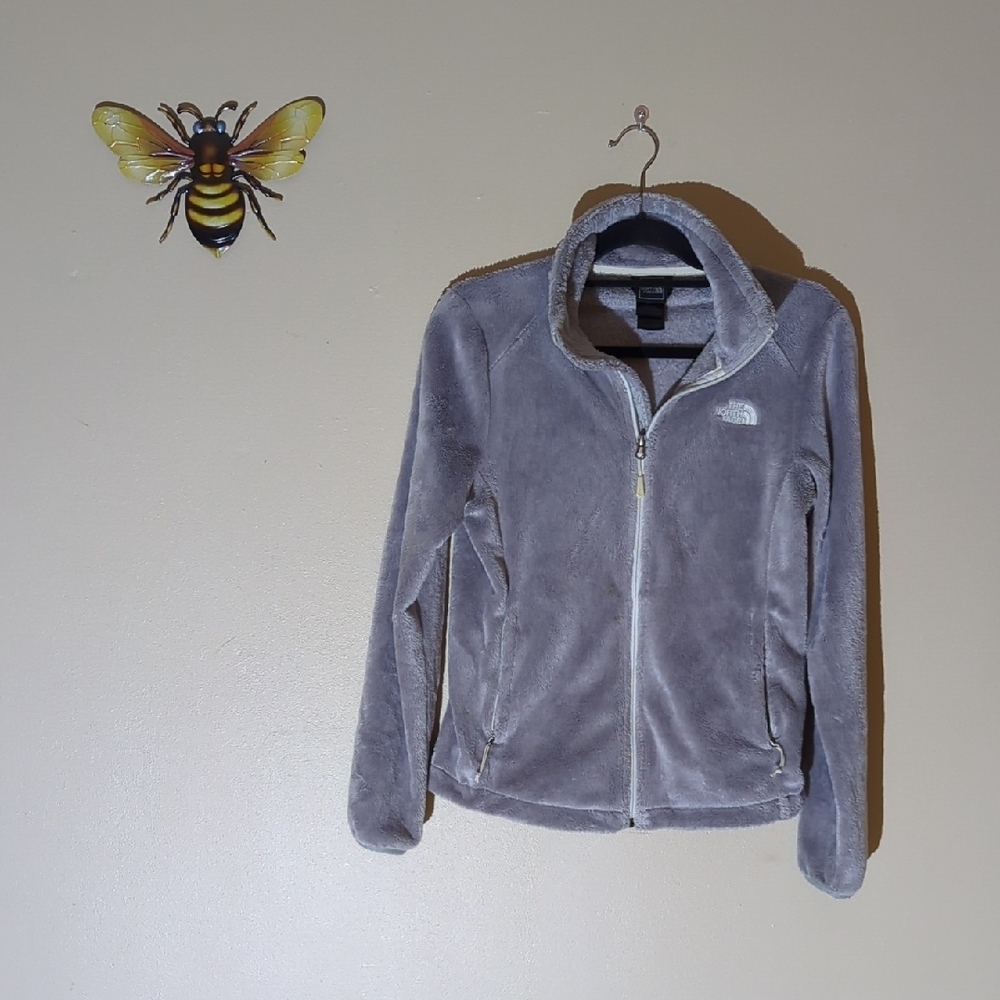 The North Face Women's Soft Gray Teddy Jacket